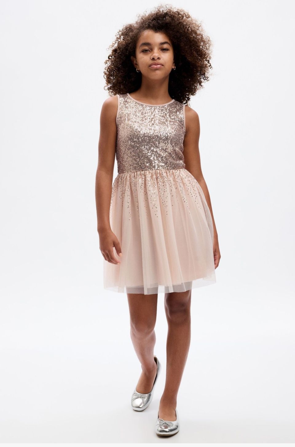GAP Tulle Sequin Dress Size XL 12 Years 