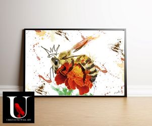 Big 24x36 Framed Art Print - Queen Bee