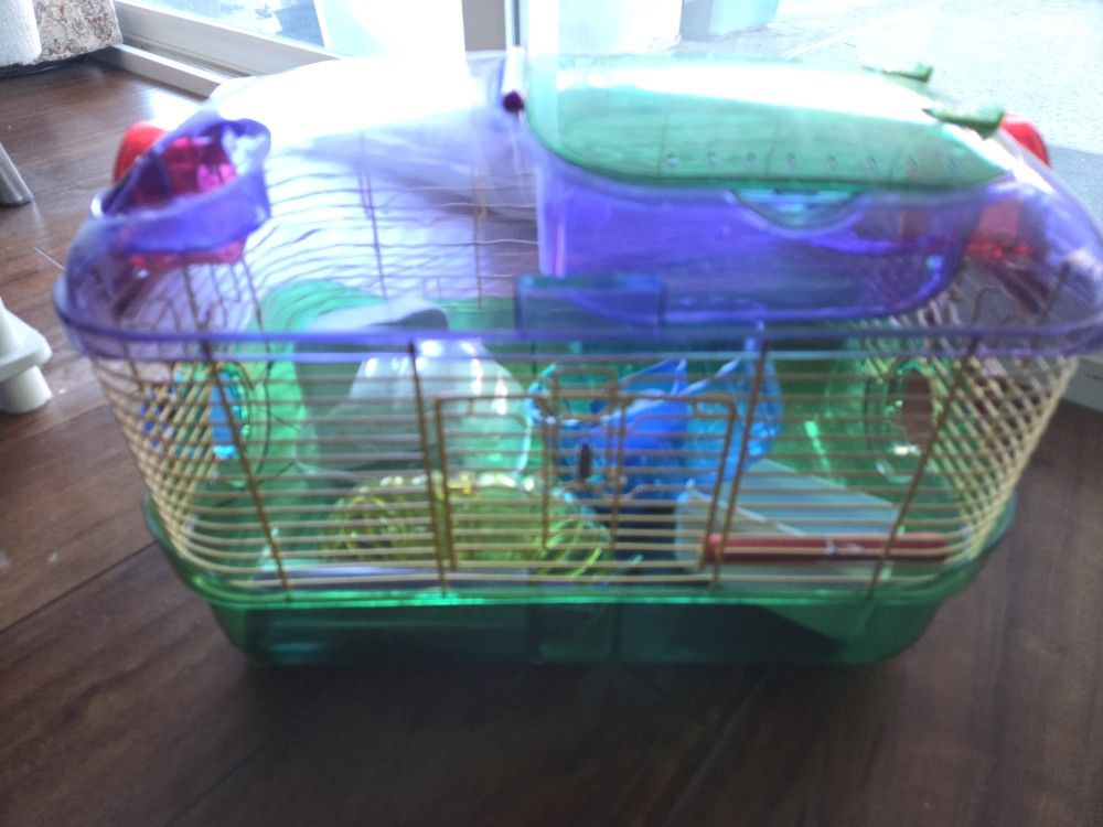 CritterTrail One Level Habitat Hamster Cage