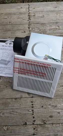 Hampton Bay
80 CFM Ceiling Mount Room Side Installation Humidity Sensing Bathroom Exhaust Fan, ENERGY STAR