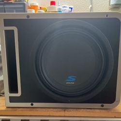 Alpine Type S Subwoofer in Ported Box