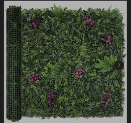 DOPGIB Greenery Grass Wall Boxwood Plant Roll: 72"x128"(64 SQFT with UV Resistant Green Leaves Faux for Interior Panel, Greenery Backdrop,Garden and I