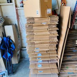 moving boxes ( $.30 EACH) see the scripture for size