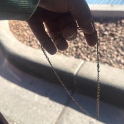 Figaro Gold 10kt 22” 18.3grams 