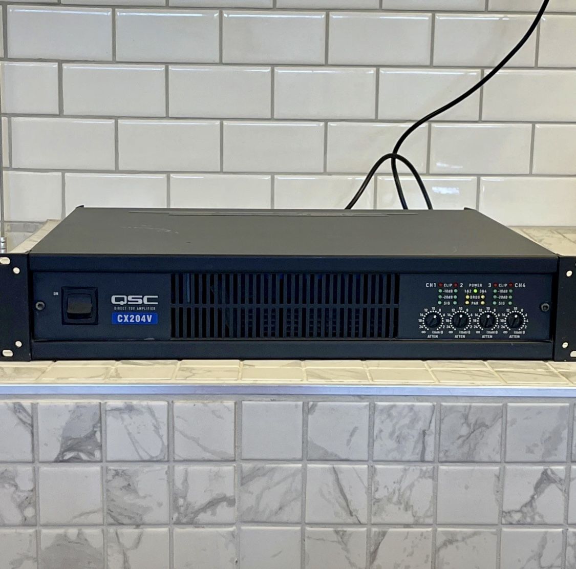 QSC 4-channel 800W 70V power amplifier