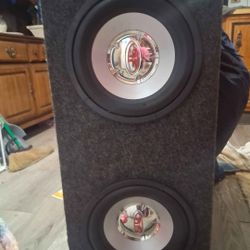 Rockford Fosgate 12inch Subs And Box 