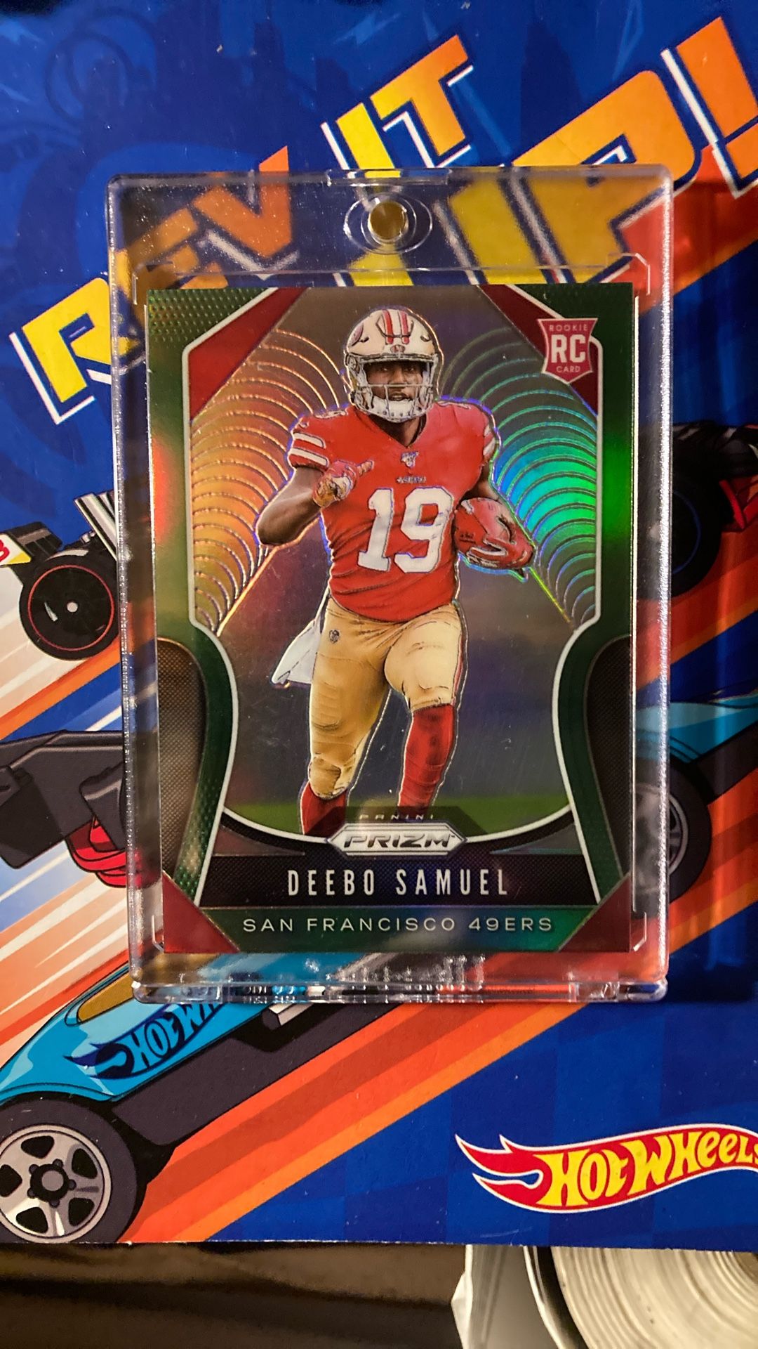 2019 49ers DEEBO SAMUEL “GREEN” PRIZM ROOKIE CARD