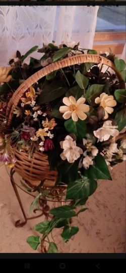 Beautiful Large floral basket