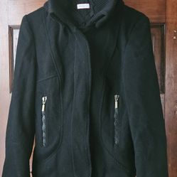 Max & co. active Black Wool Coat, size 10