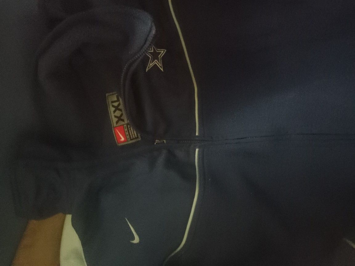 Nike 2xl Cowboys Jacket 