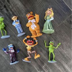 Disney Muppets figures with extra Kermit $45