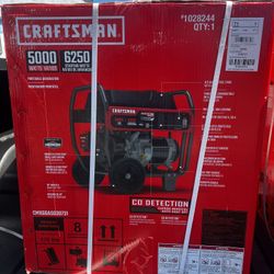 CRAFTSMAN 5000-Watt Gasoline Portable Generator with Briggs & Stratton Engine