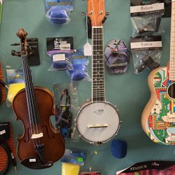 Eddy Fin Banjo Uke 