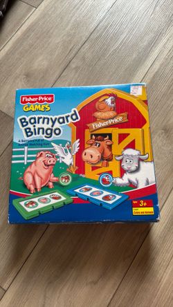 Fisher-Price Barnyard Bingo game- VINTAGE