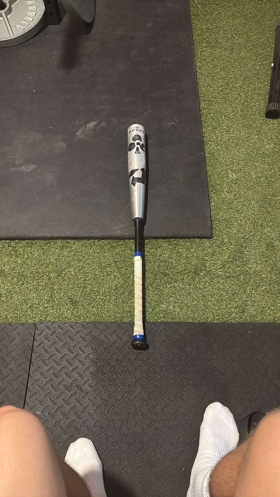 DeMarini The Goods 2-Piece BBCOR Bat – great pop