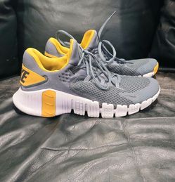 Nike Free Metcon 3 Mens Grey White Training Shoes  Size 10