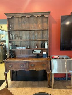Display cabinet/writing station