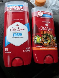Old Spice Deodorant FRESH and BEARGLOVE