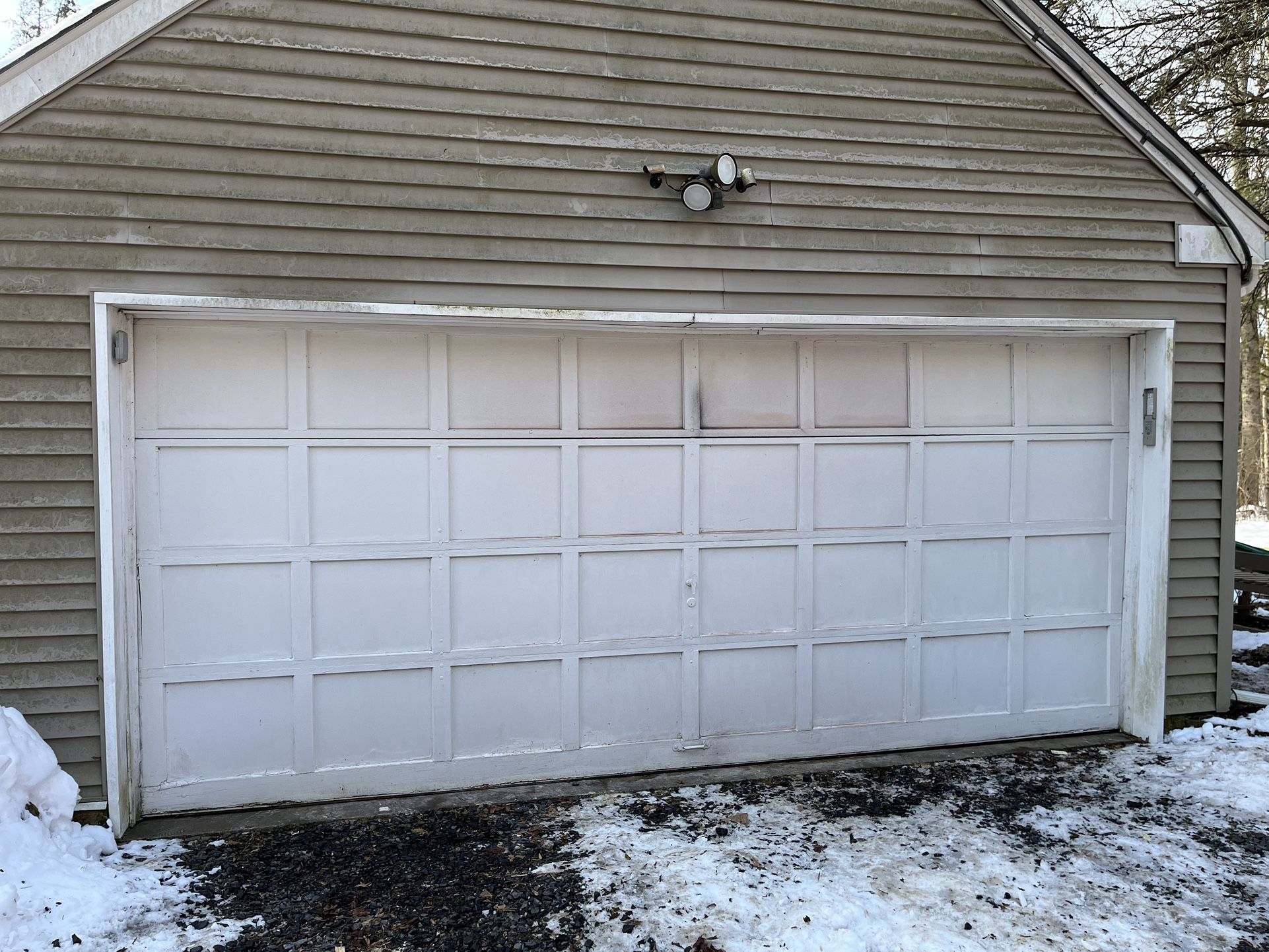 Used Garage Door, Track. Craftsman Opener 