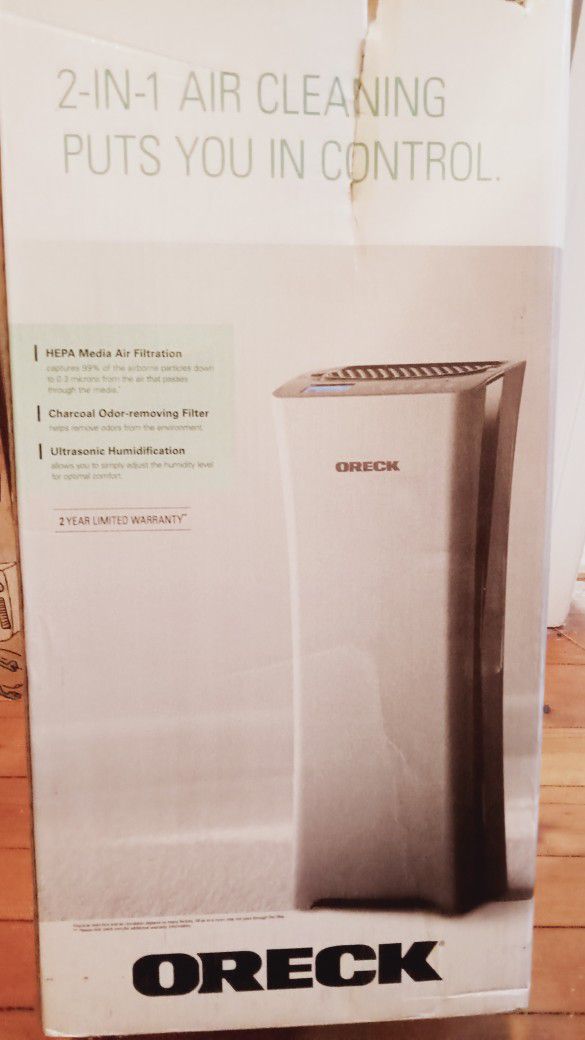 2-in-1 Air Purifier And Humidifier
