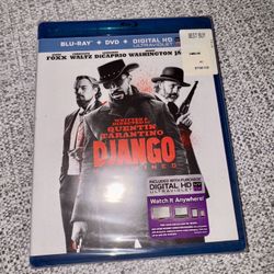 Django Unchained Blu Ray Brand New Sealed
