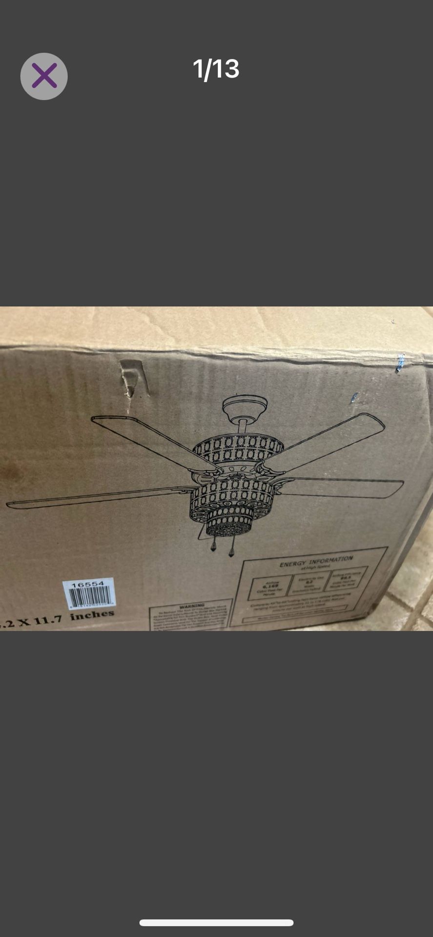 Ceiling Fan - River Of Goods 52” Designer Ceiling Fan With Remote