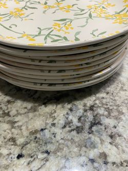 Floral Plates