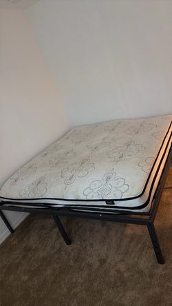 Free- Hybrid Mattress with Metal Bed Frame
