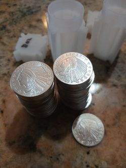 1/4 Oz Fractional  Silver .999 Coins  8 Oz Tubs