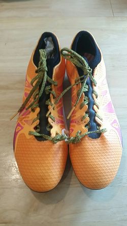 Adidas men soccer shoes...12.5