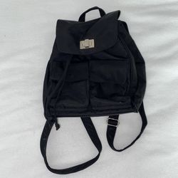 DKNY BLACK Backpack Purse Women B005