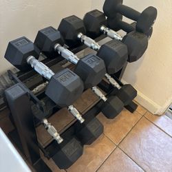 Hex Weights & Rack