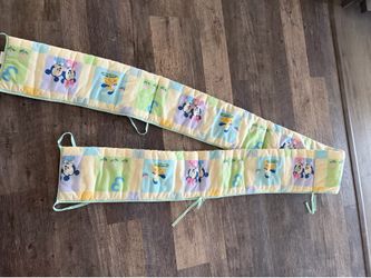 Vintage 90s Mickey mouse crib bummprs