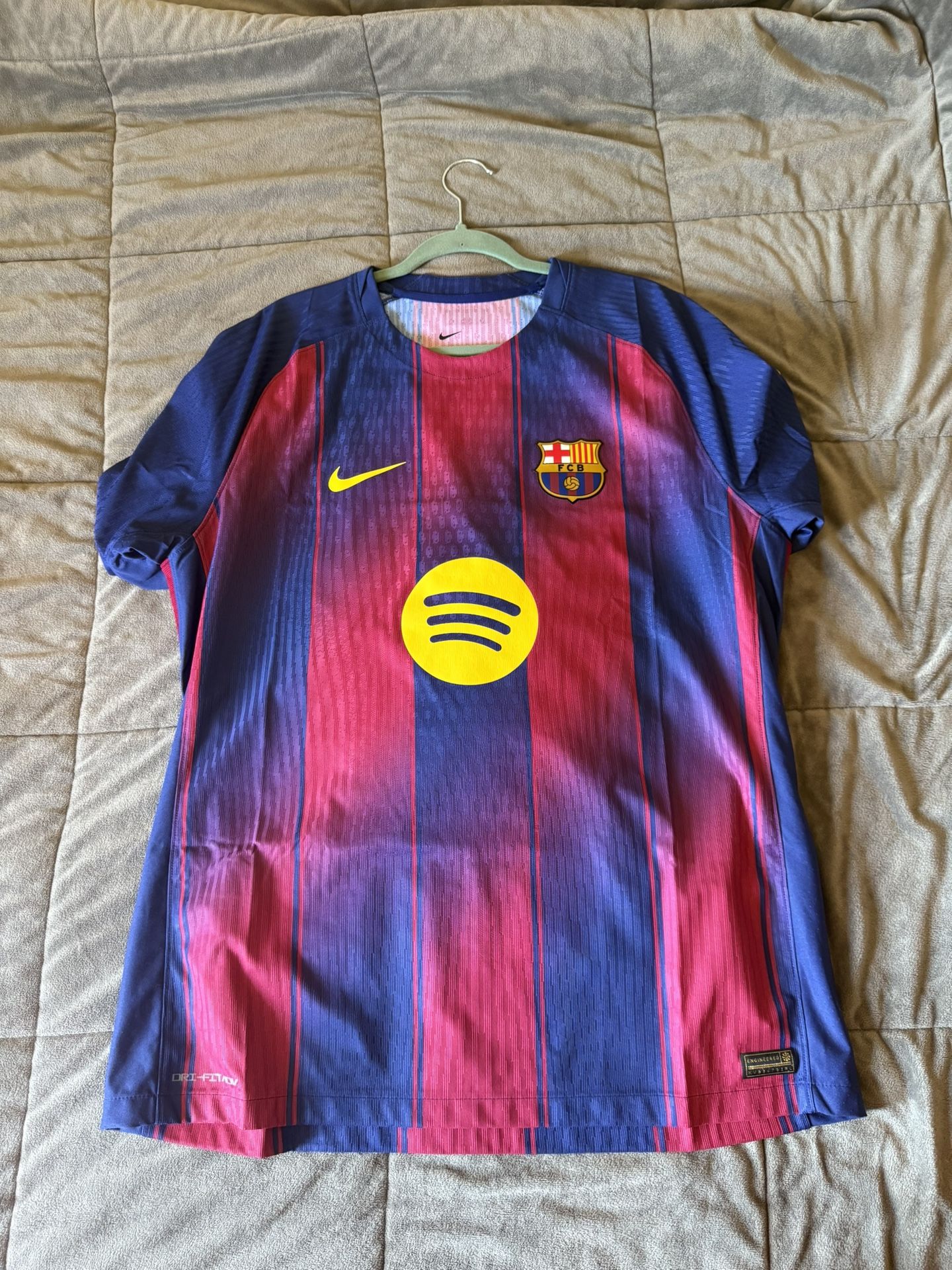 Barcelona 25/26 Home Jersey Authentic #11 Raphinha