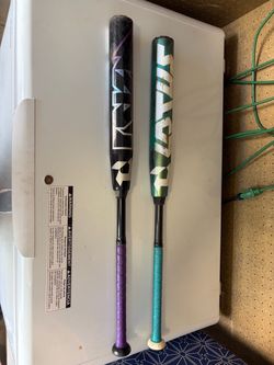 FastPitch Demarini Softball bats and Jikbeed fungo