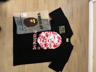 Brand New pink Bape shirt