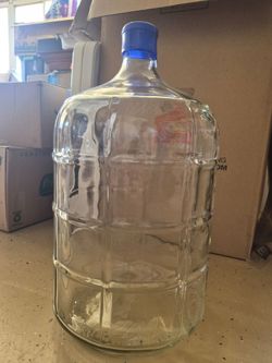 Brand New 5 Gallon Glass Water Jug