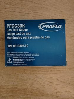 PROFLO PFGG30K Gas Test Gauge Assembly (0–30 psi)
