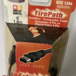 Belkin FirePath™ FireWire™ Compatible Cable Computer 6 Pin to Digital Video 4 Pin
