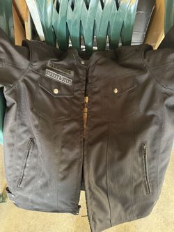 Genuine Street And Steel Motorcycle Jacket - Size S