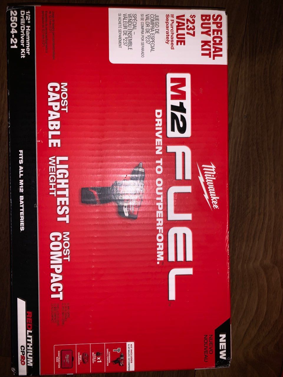 M12 Milwaukee drill