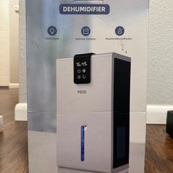 PSOS Dehumidifier Portable Electric Home Room Moisture Remover Auto Shutoff
