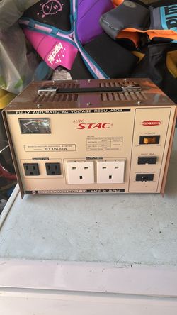 Auto Stac ST1500W automatic voltage regulator