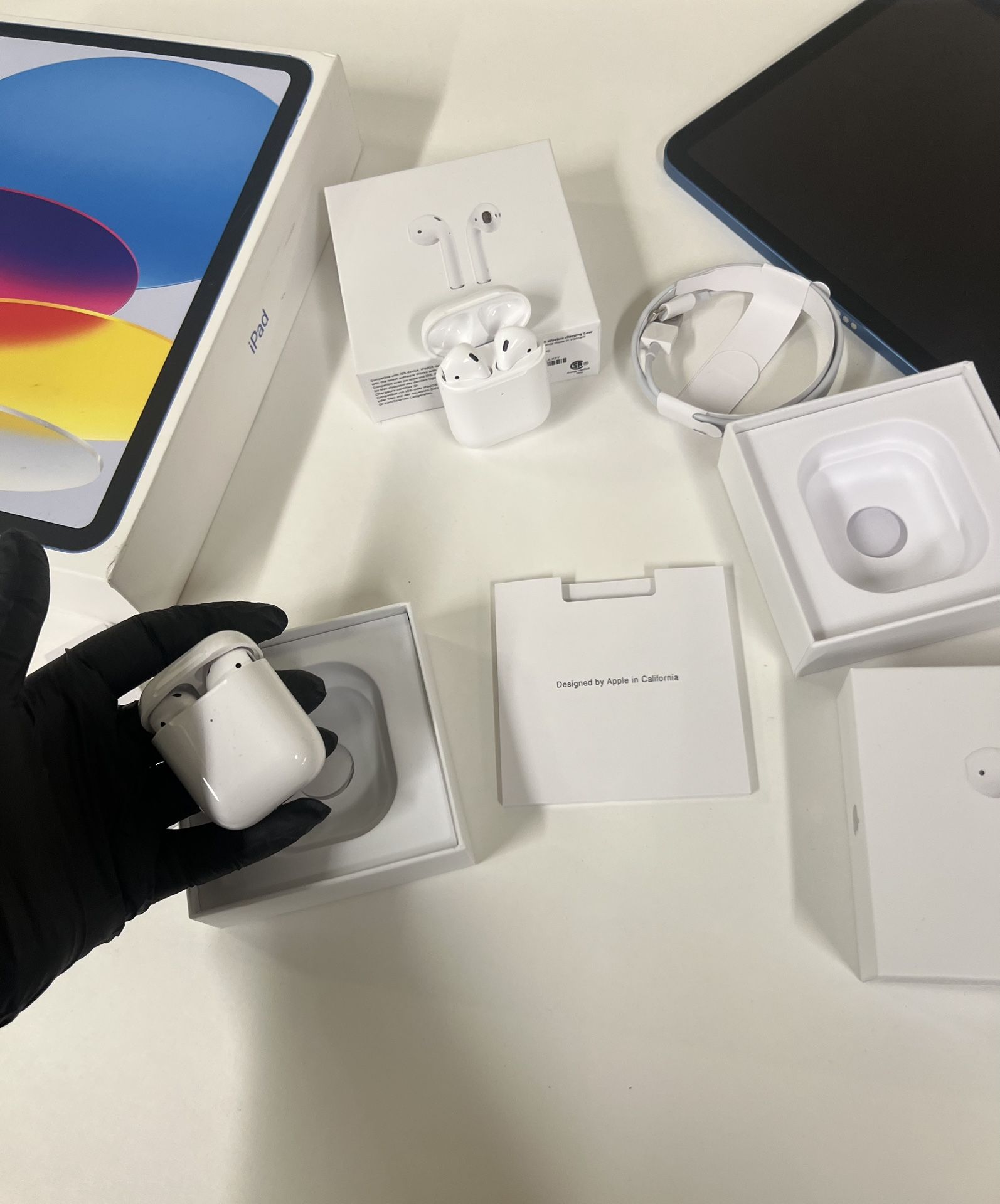 Authentic Apple AirPods Gen 2 Open Box Refurbished