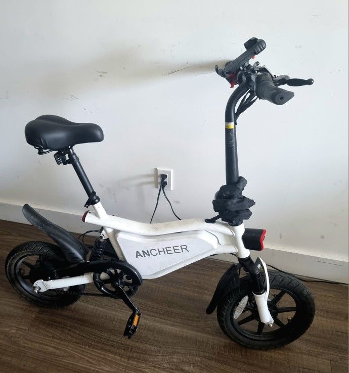 ANCHEER 500W electric bike for adults  48V 7.8Ah battery, 20 MpH Up To 50 miles range