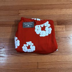 Denim Tears Hoodie - Red, Medium 