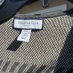 Charter Club Petite Open Cardigan 