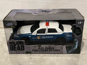 Jada The Walking Dead Rick Grimes Ford Crown Victoria Die-Cast