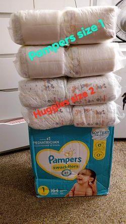 Pampers & Huggies Diaper Bundle