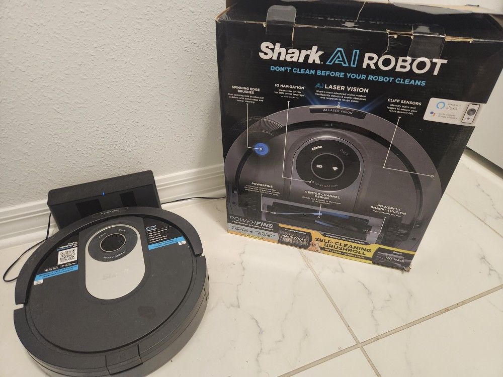 Shark AI robot vacuum LIDAR RV2000